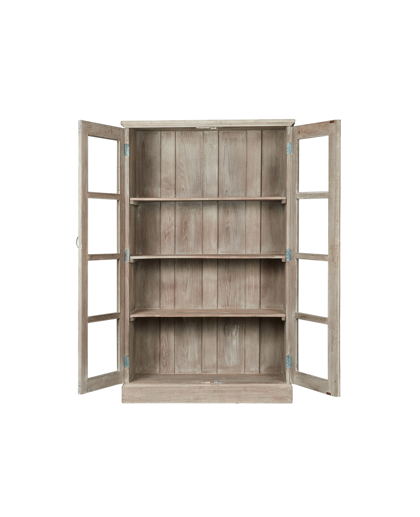 Vintage Wood Cabinet - Bleached from India made of Wood