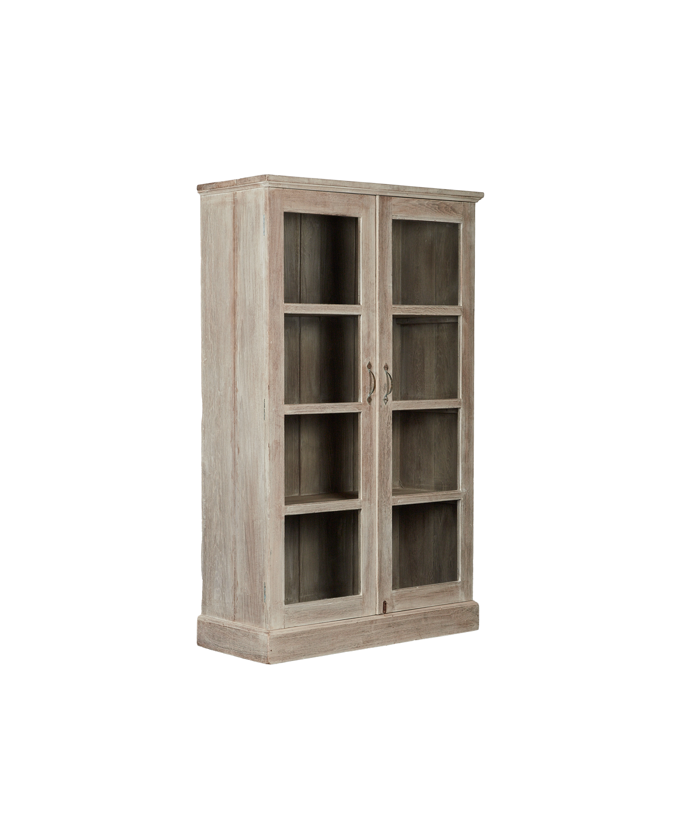 Vintage Wood Cabinet - Bleached from India made of Wood