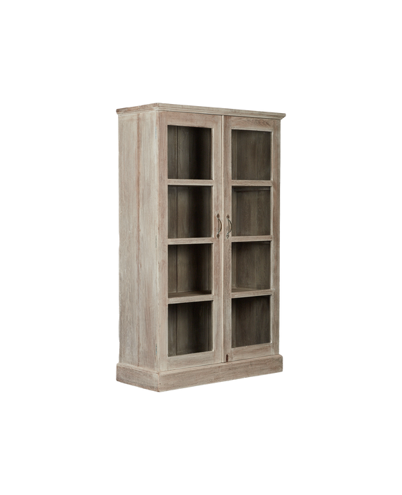 Wood Cabinet - Bleached