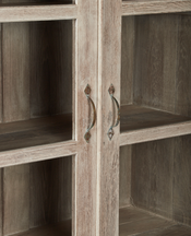 Wood Cabinet - Bleached