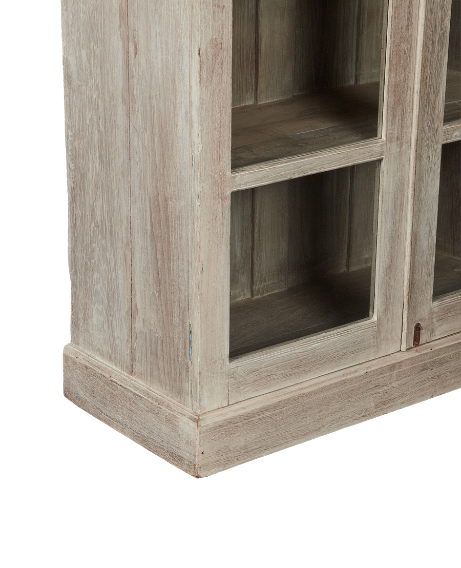 Vintage Wood Cabinet - Bleached from India made of Wood