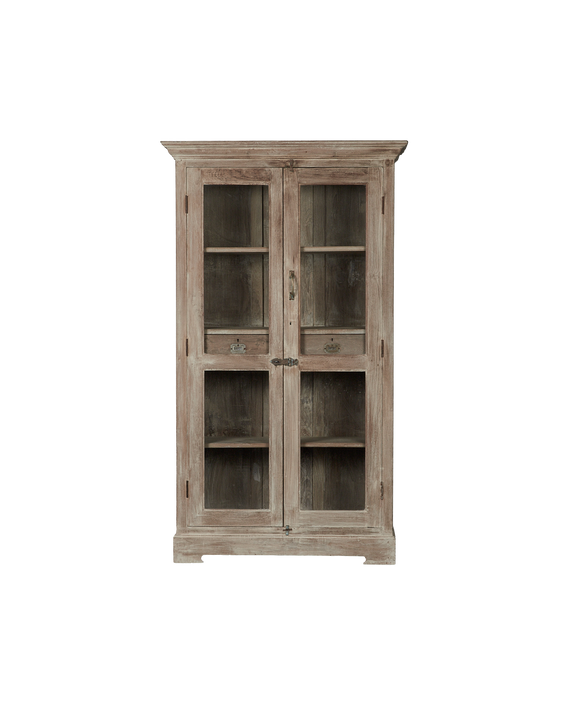 Wood Cabinet - Bleached