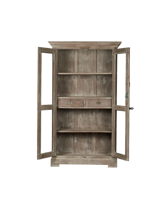 Wood Cabinet - Bleached