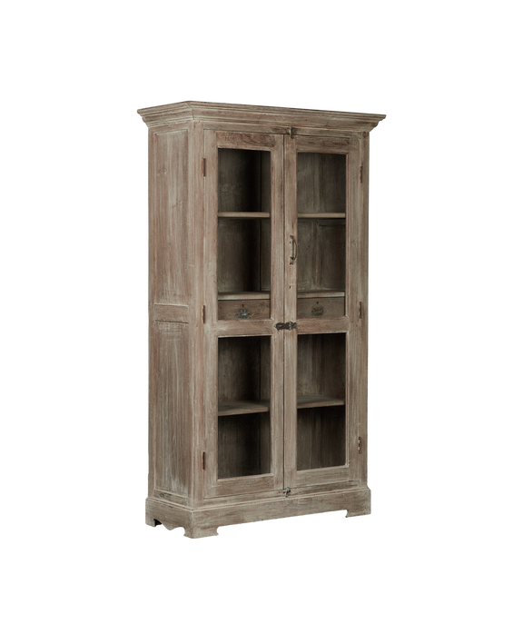 Wood Cabinet - Bleached