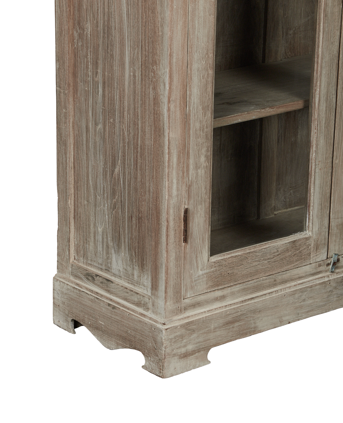 Vintage Wood Cabinet - Bleached from India made of Wood