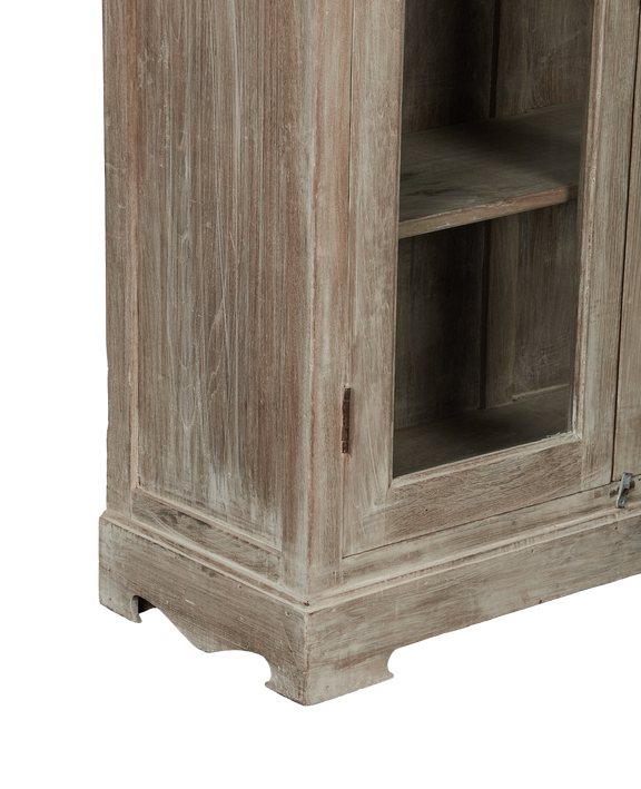 Wood Cabinet - Bleached