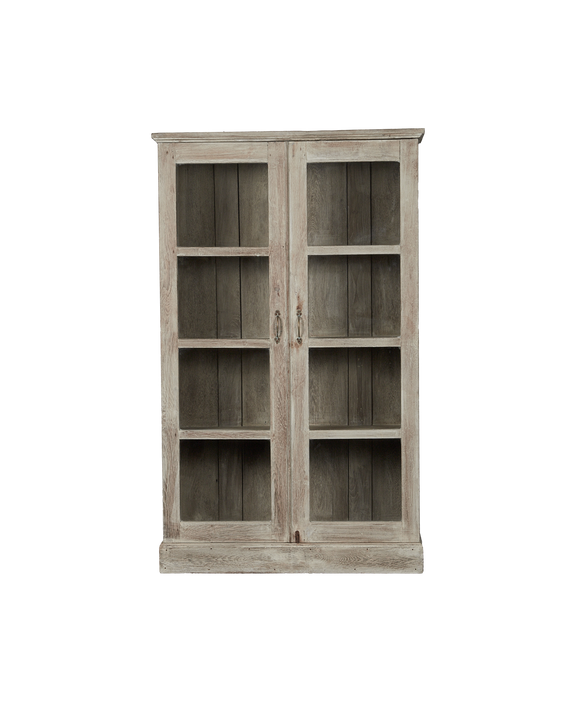 Wood Cabinet - Bleached
