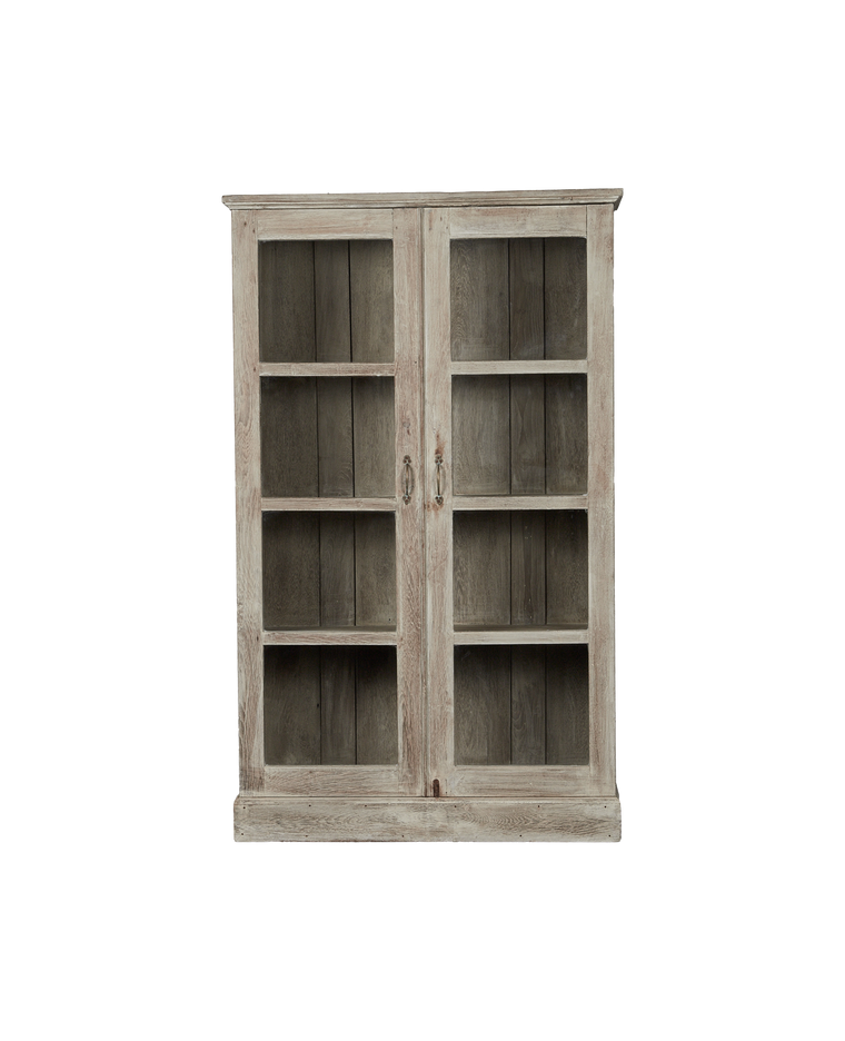 Wood Cabinet - Bleached