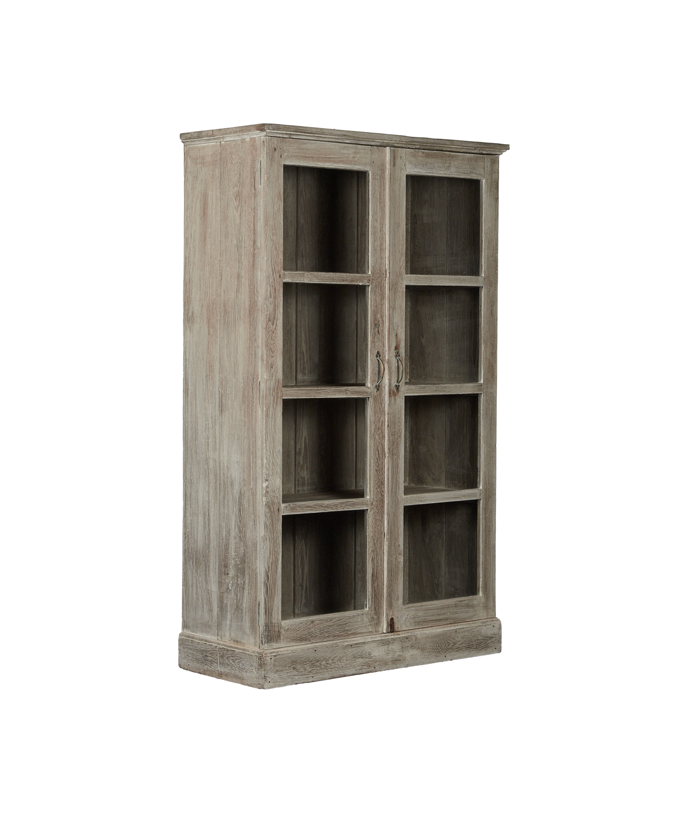 Vintage Wood Cabinet - Bleached from India made of Wood