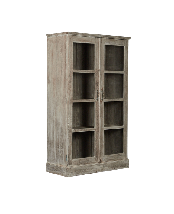 Wood Cabinet - Bleached