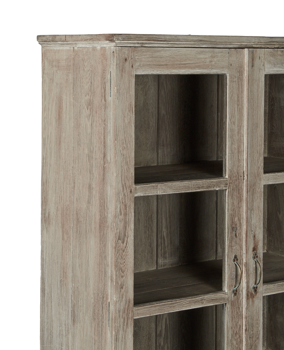Wood Cabinet - Bleached