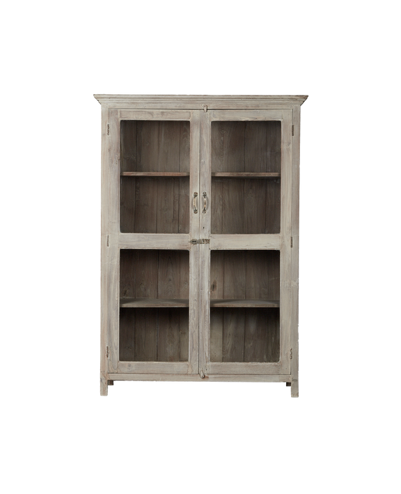 Wood Cabinet - Bleached