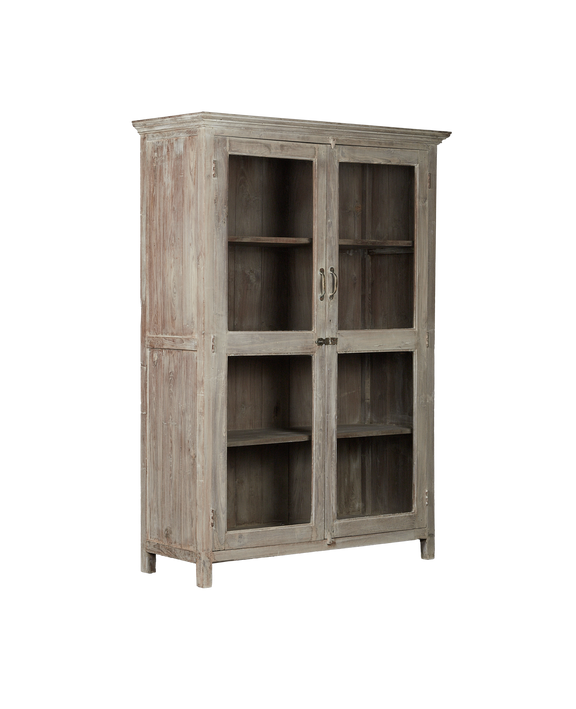 Wood Cabinet - Bleached
