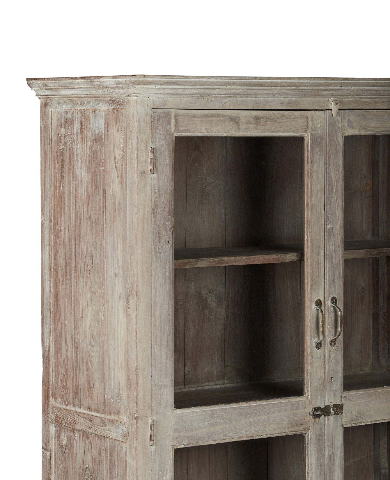 Vintage Wood Cabinet - Bleached from India made of Wood