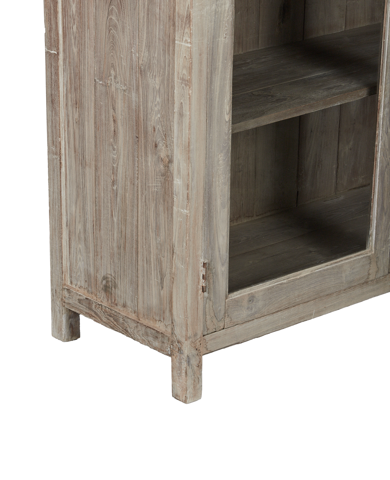 Vintage Wood Cabinet - Bleached from India made of Wood