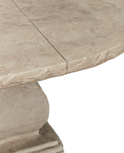 Cast Oval Dining Table - Hewn Edge