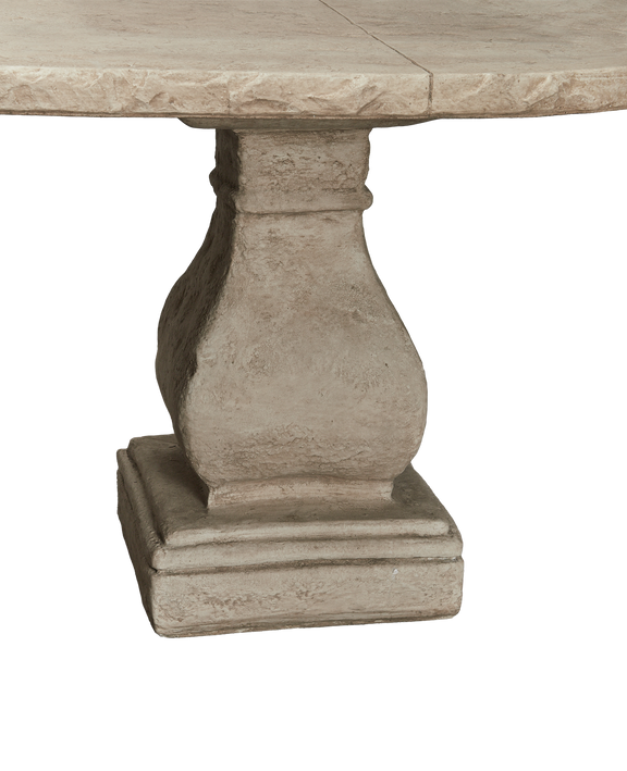 Cast Oval Dining Table - Hewn Edge