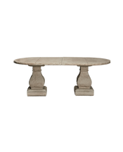 Cast Oval Dining Table - Hewn Edge