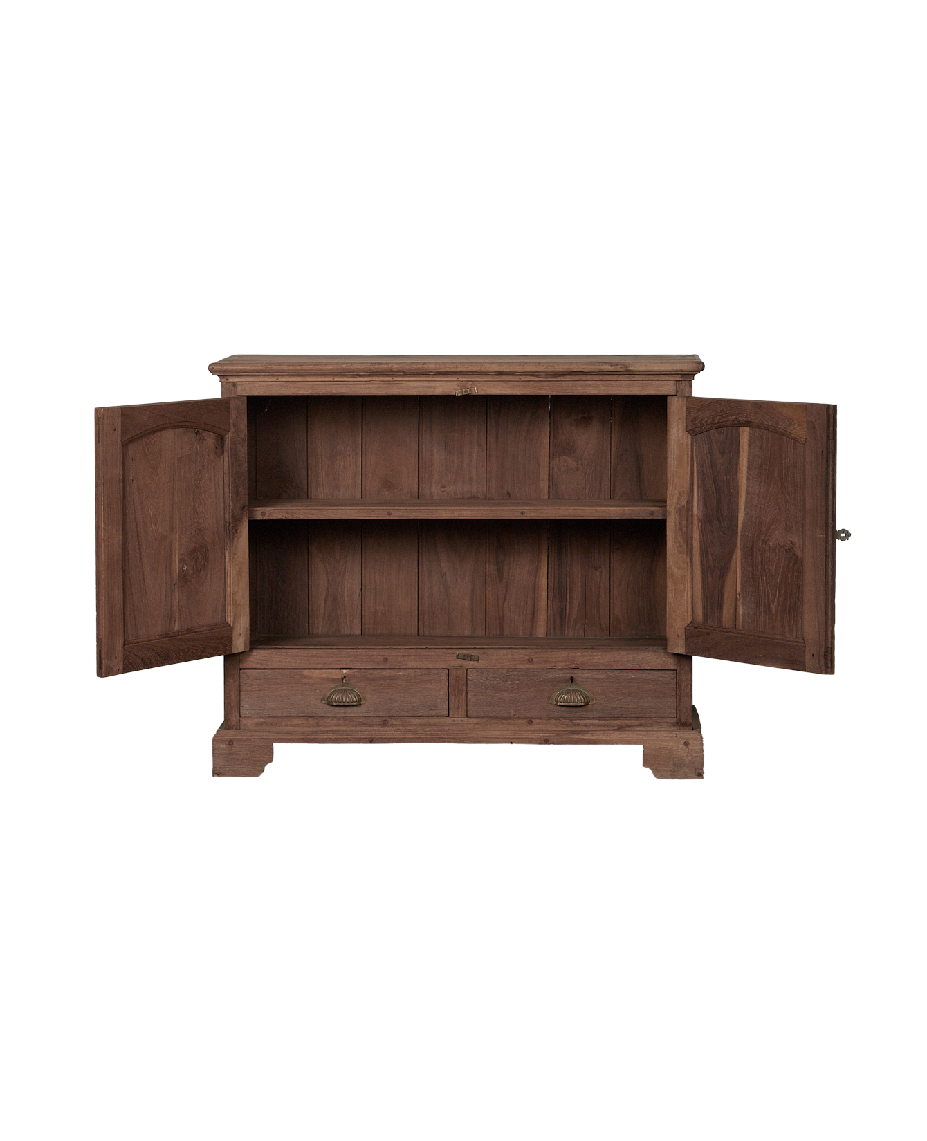 Vintage Wood Sideboard - Natural from India made of Wood