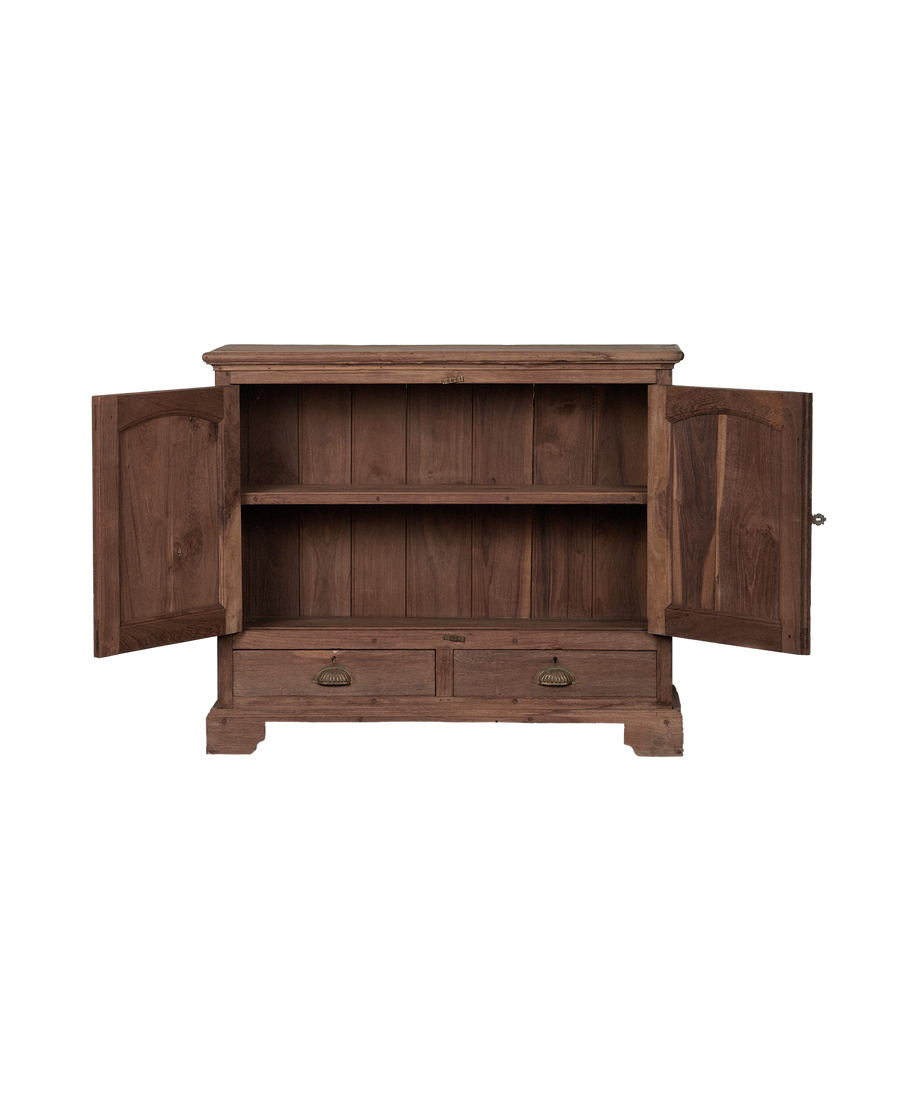 Vintage Wood Sideboard - Natural from India made of Wood