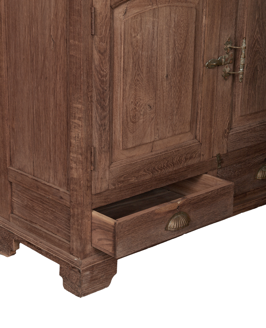 Vintage Wood Sideboard - Natural from India made of Wood