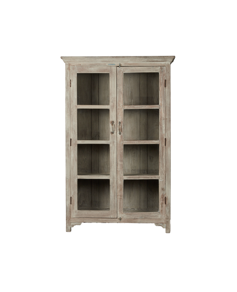 Wood Cabinet - Bleached
