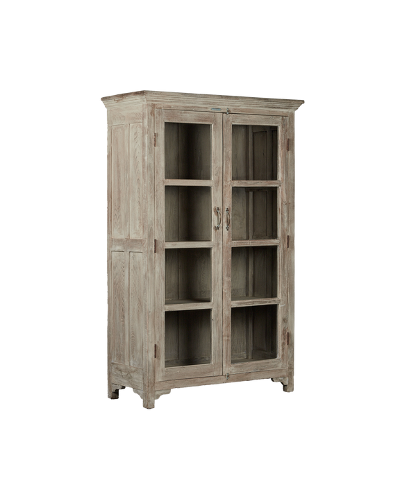 Wood Cabinet - Bleached