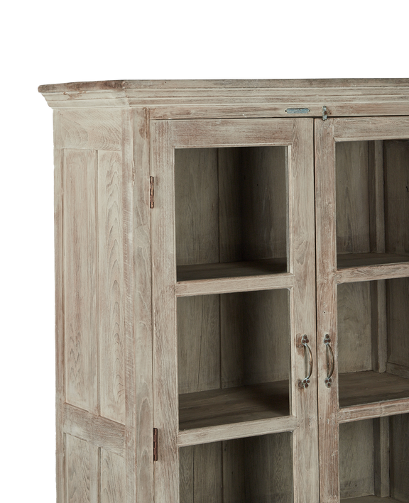 Wood Cabinet - Bleached