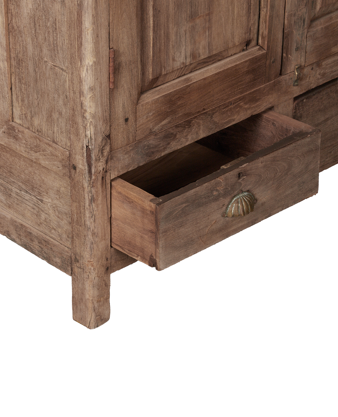 Vintage Wood Cabinet - Natural from India made of Wood