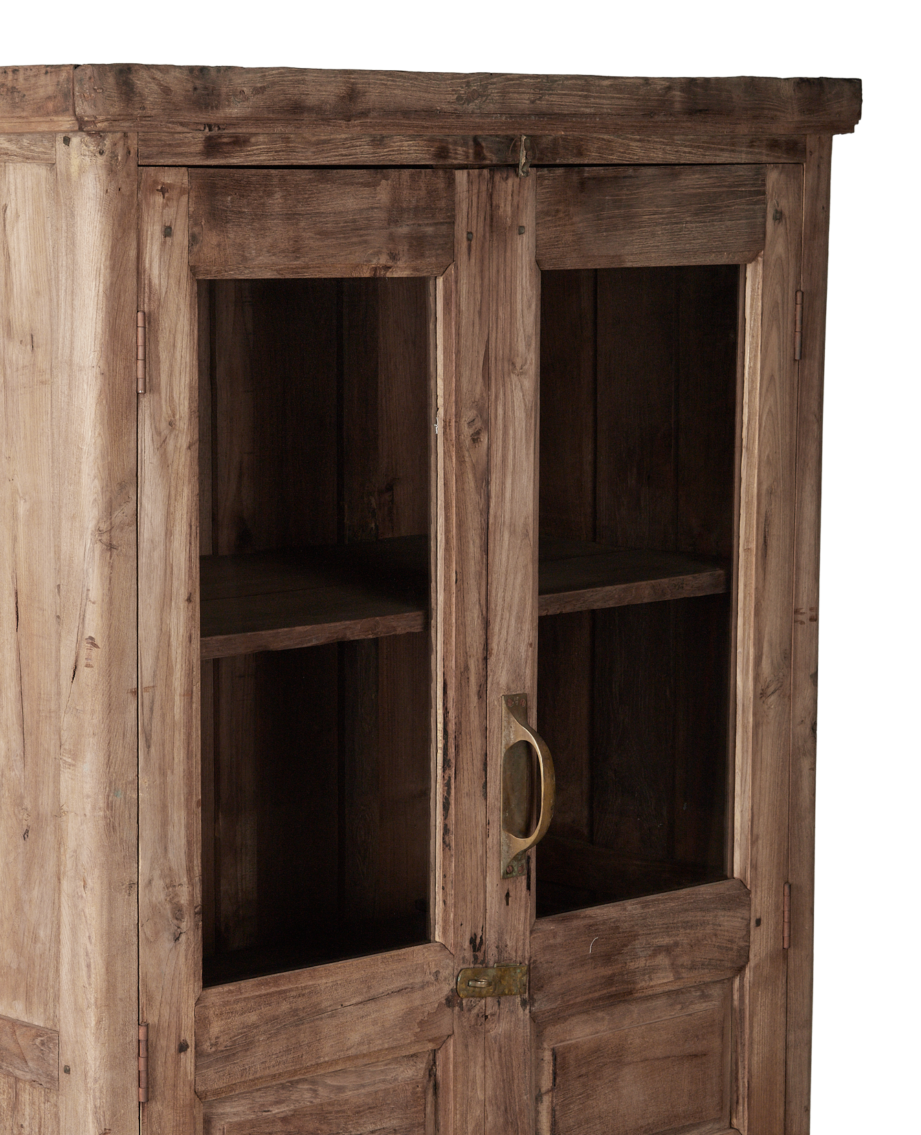 Vintage Wood Cabinet - Natural from India made of Wood