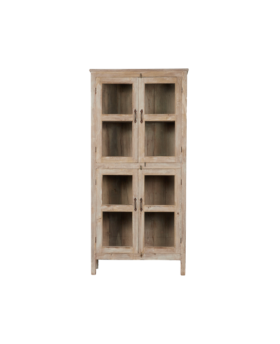 Wood Cabinet - Bleached