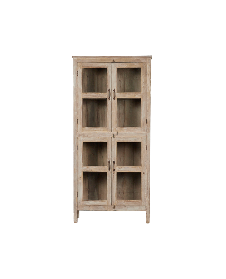 Wood Cabinet - Bleached