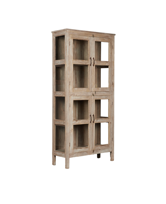 Wood Cabinet - Bleached