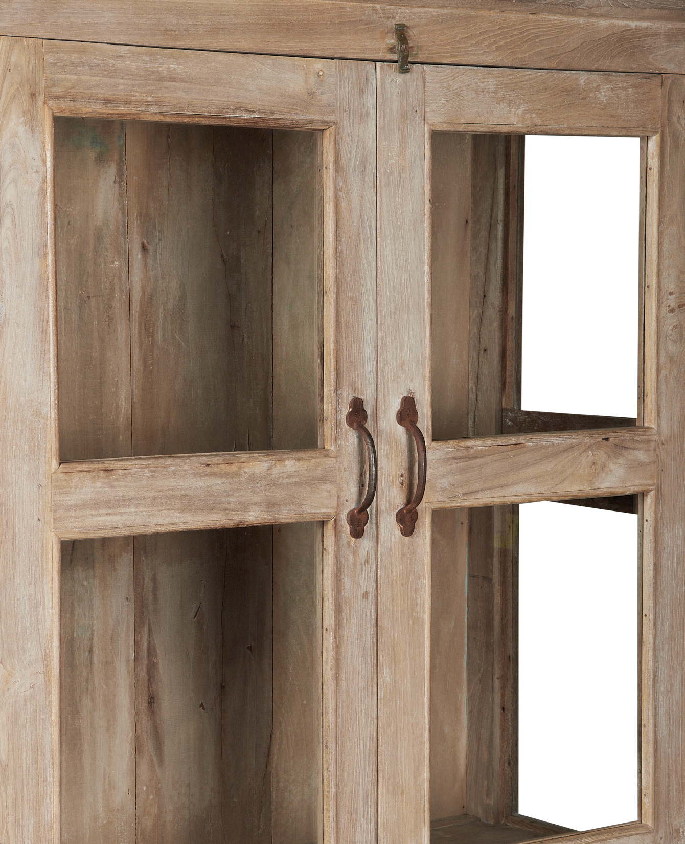 Vintage Wood Cabinet - Bleached from India made of Wood