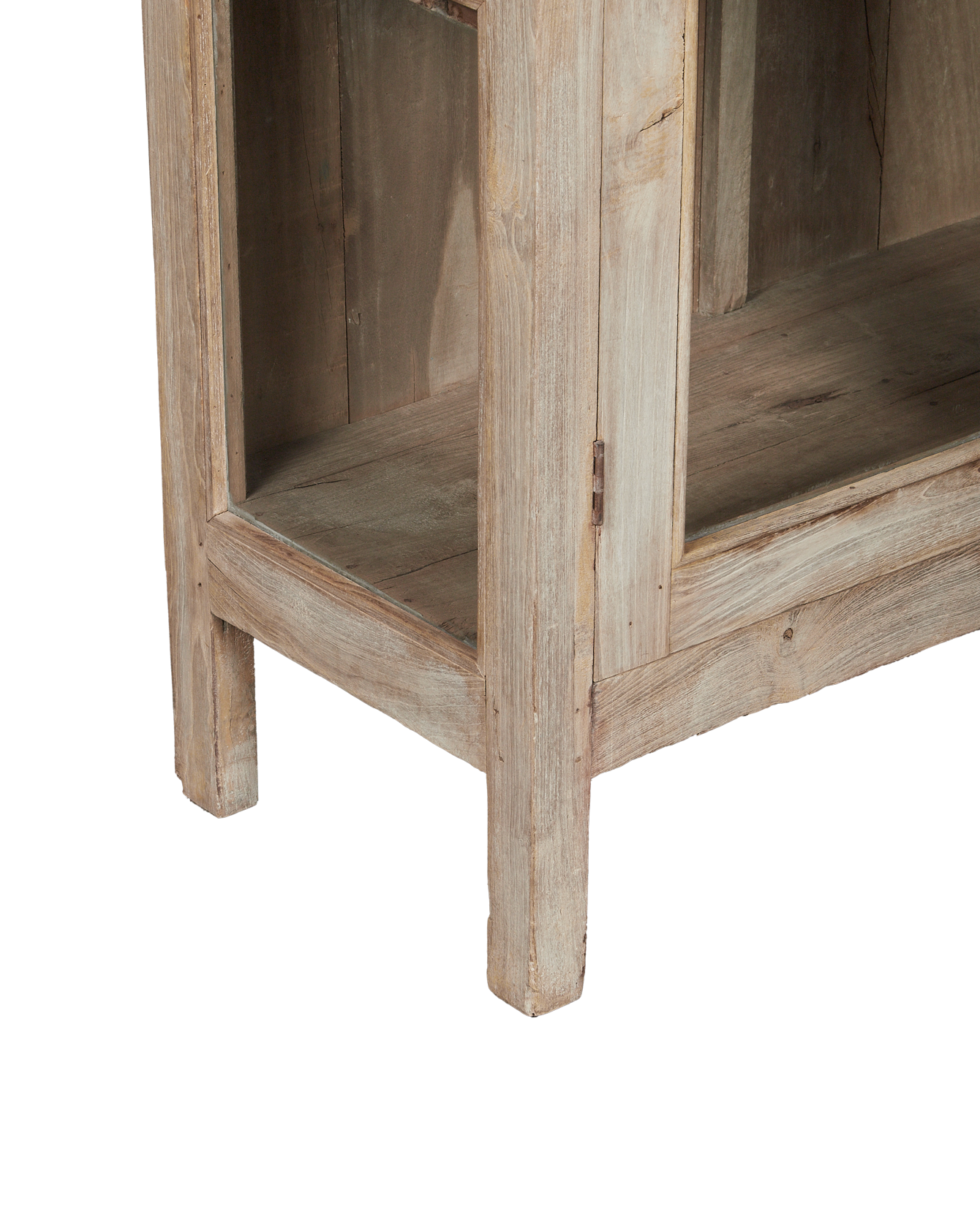 Vintage Wood Cabinet - Bleached from India made of Wood