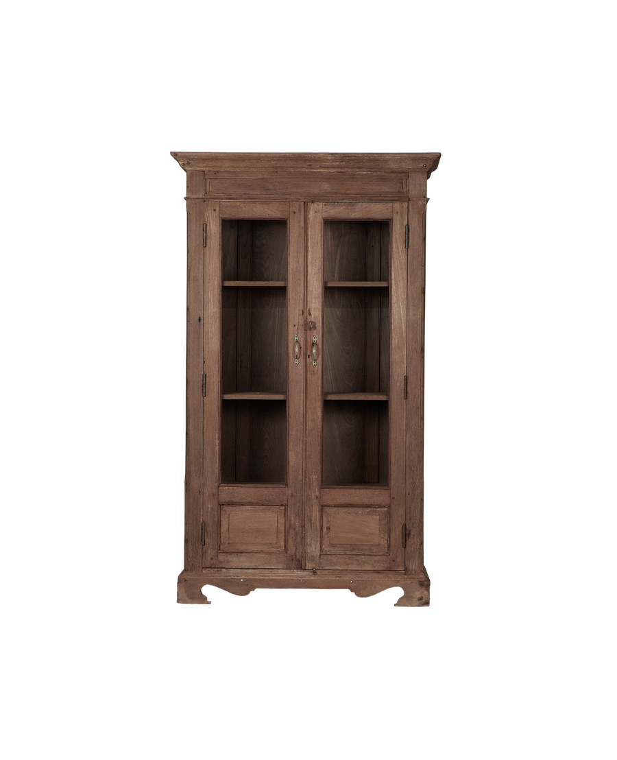 Vintage Wood Cabinet - Natural from India made of Wood