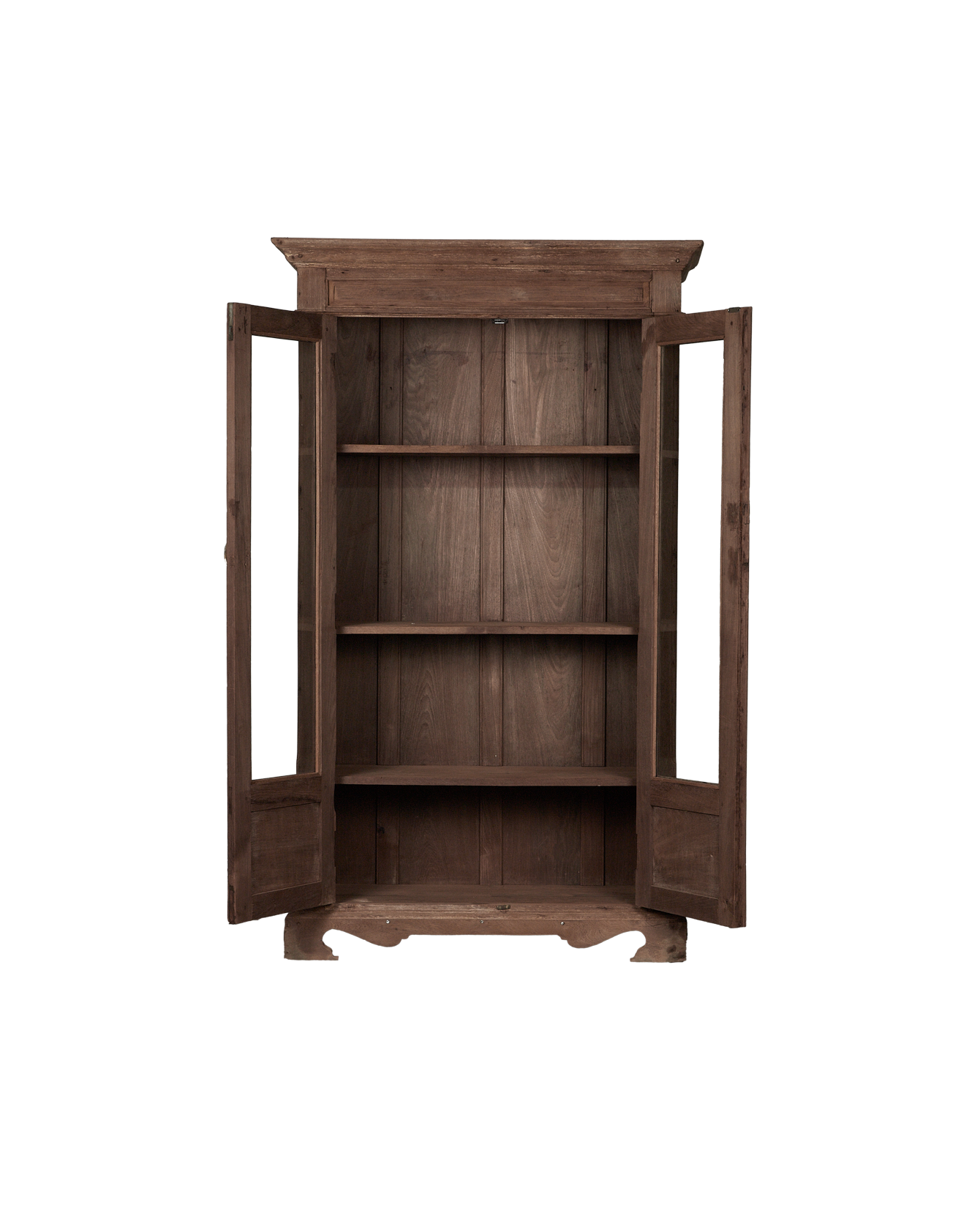 Vintage Wood Cabinet - Natural from India made of Wood