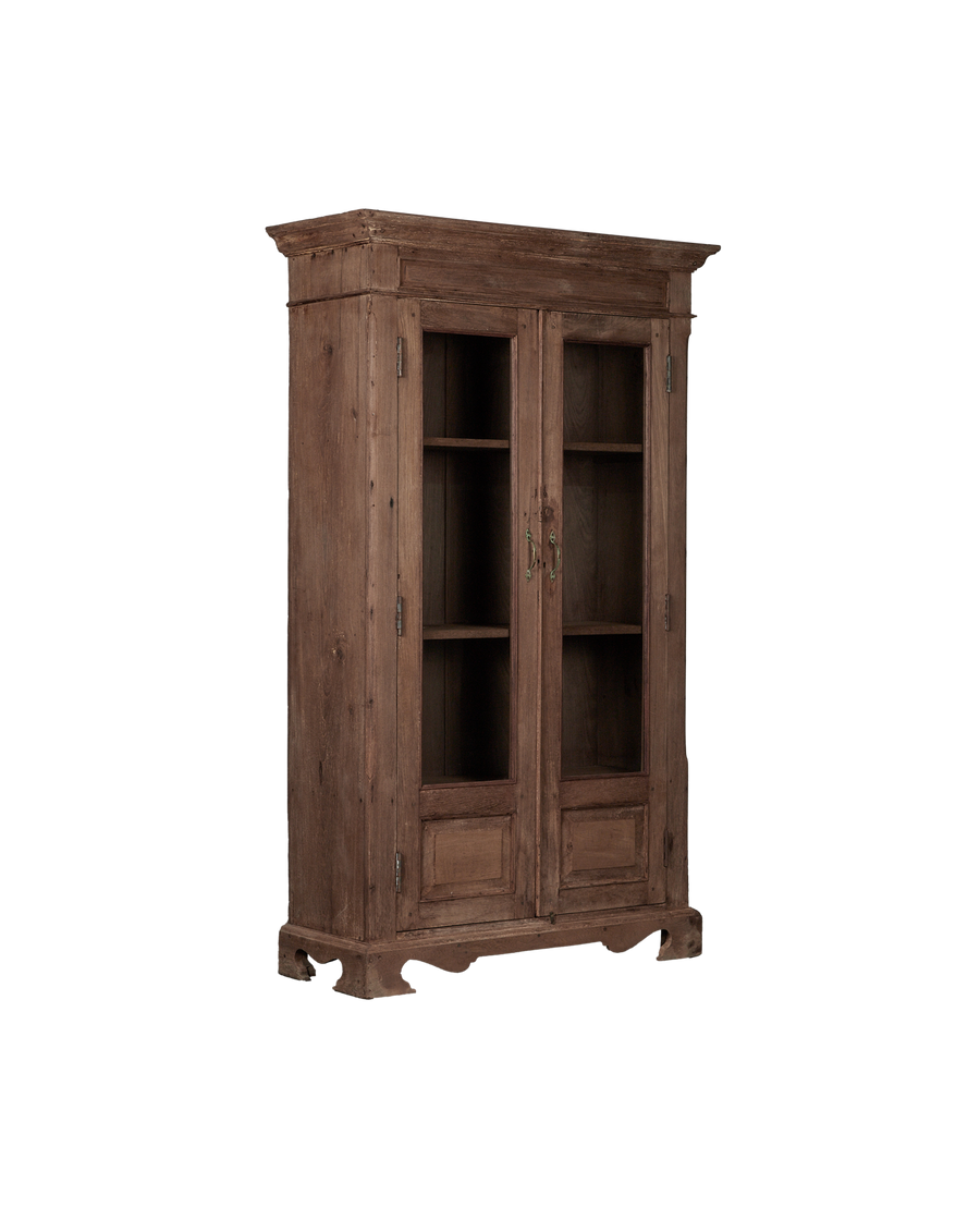 Vintage Wood Cabinet - Natural from India made of Wood