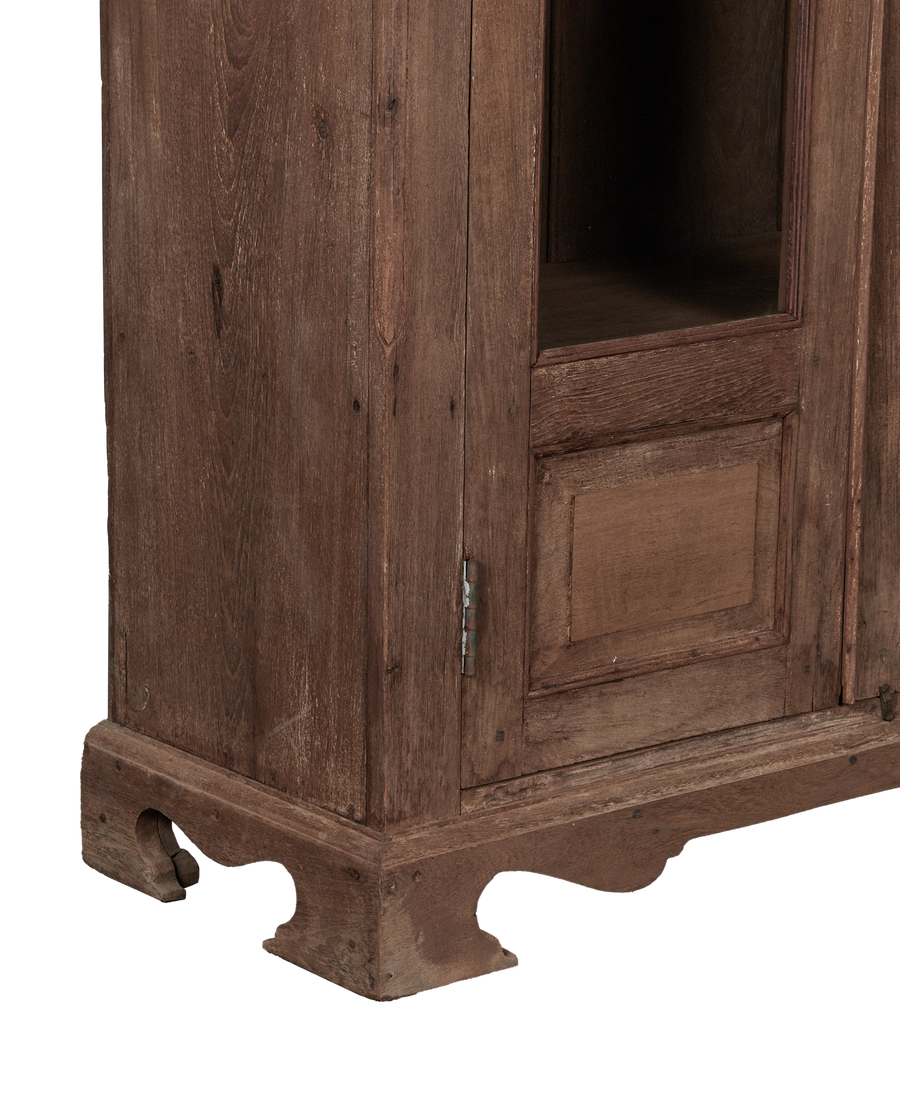 Vintage Wood Cabinet - Natural from India made of Wood