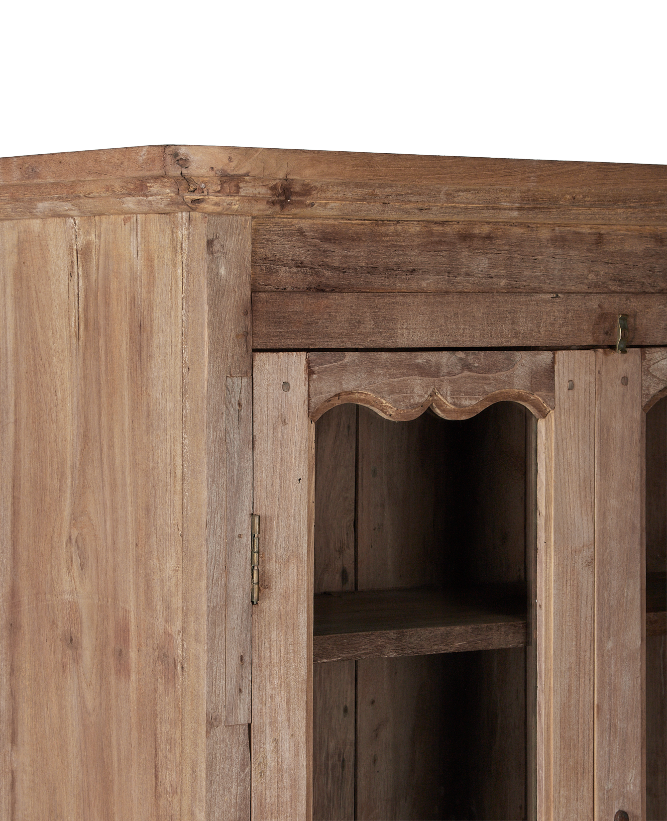 Vintage Wood Cabinet - Natural from India made of Wood
