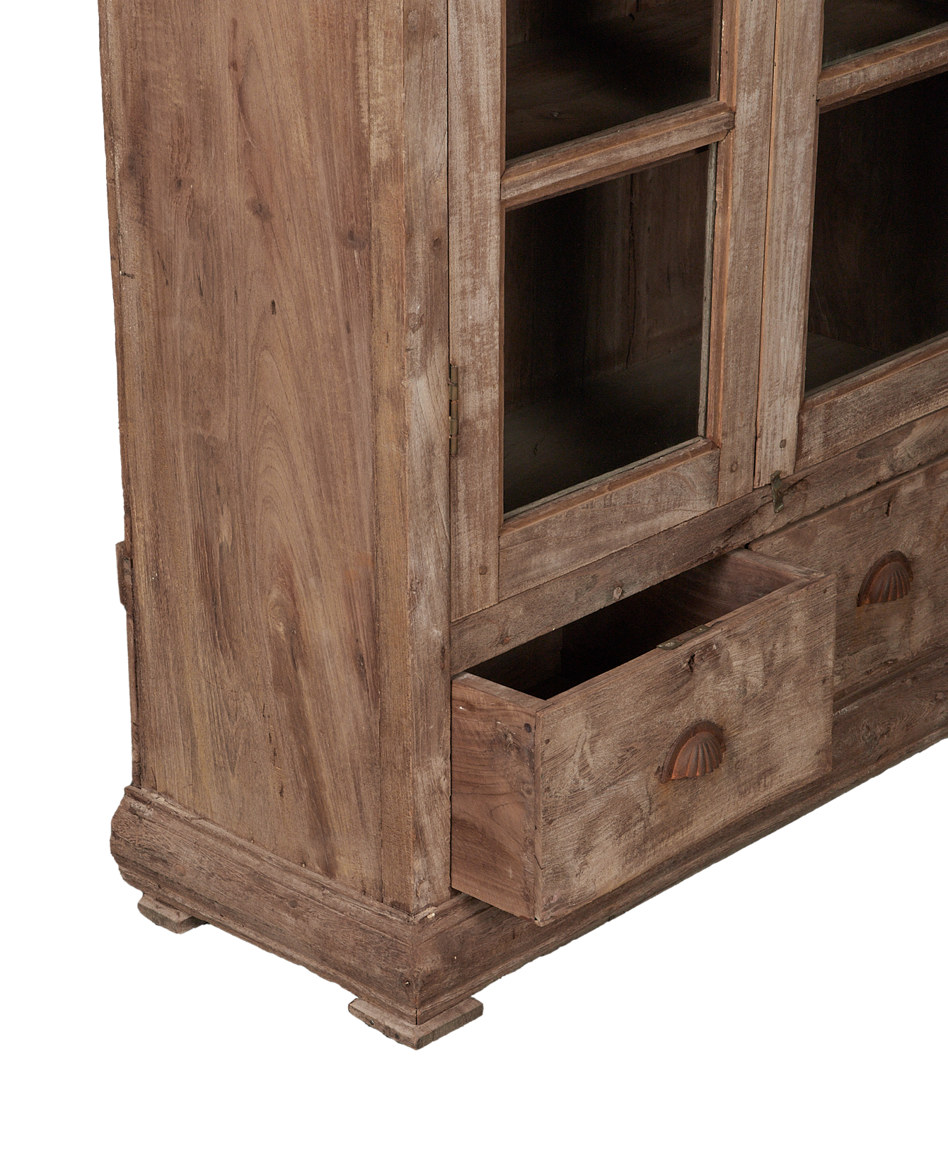 Vintage Wood Cabinet - Natural from India made of Wood