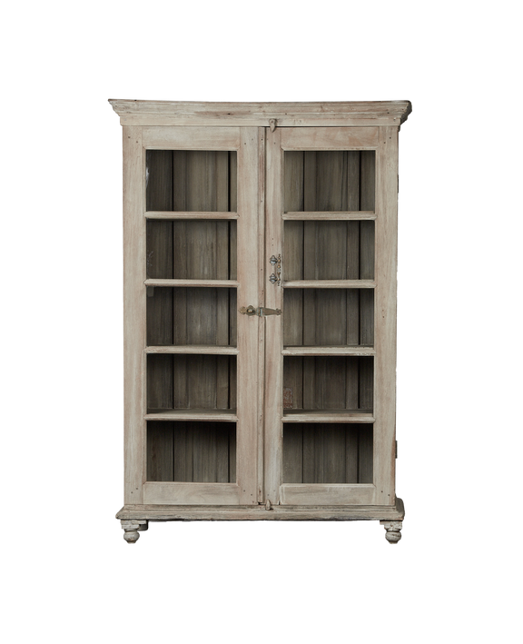 Wood Cabinet - Bleached
