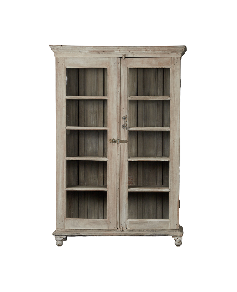 Wood Cabinet - Bleached