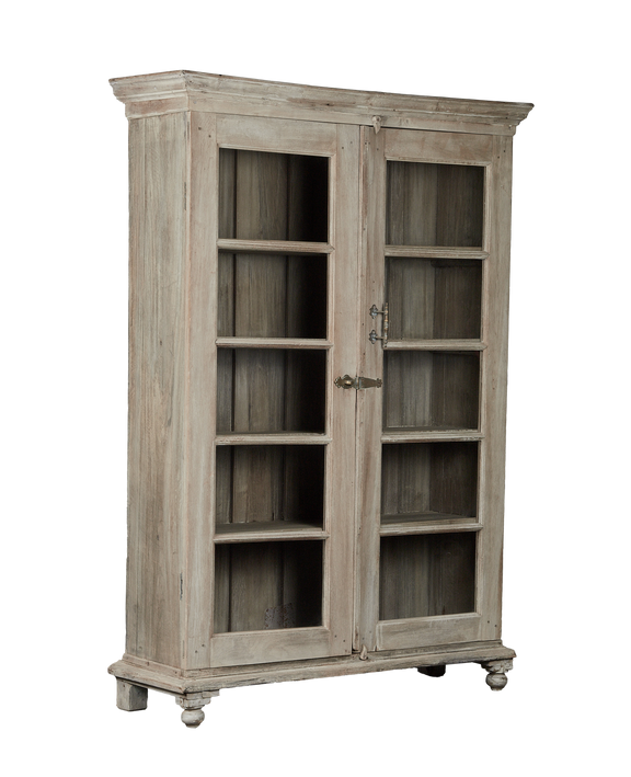 Wood Cabinet - Bleached