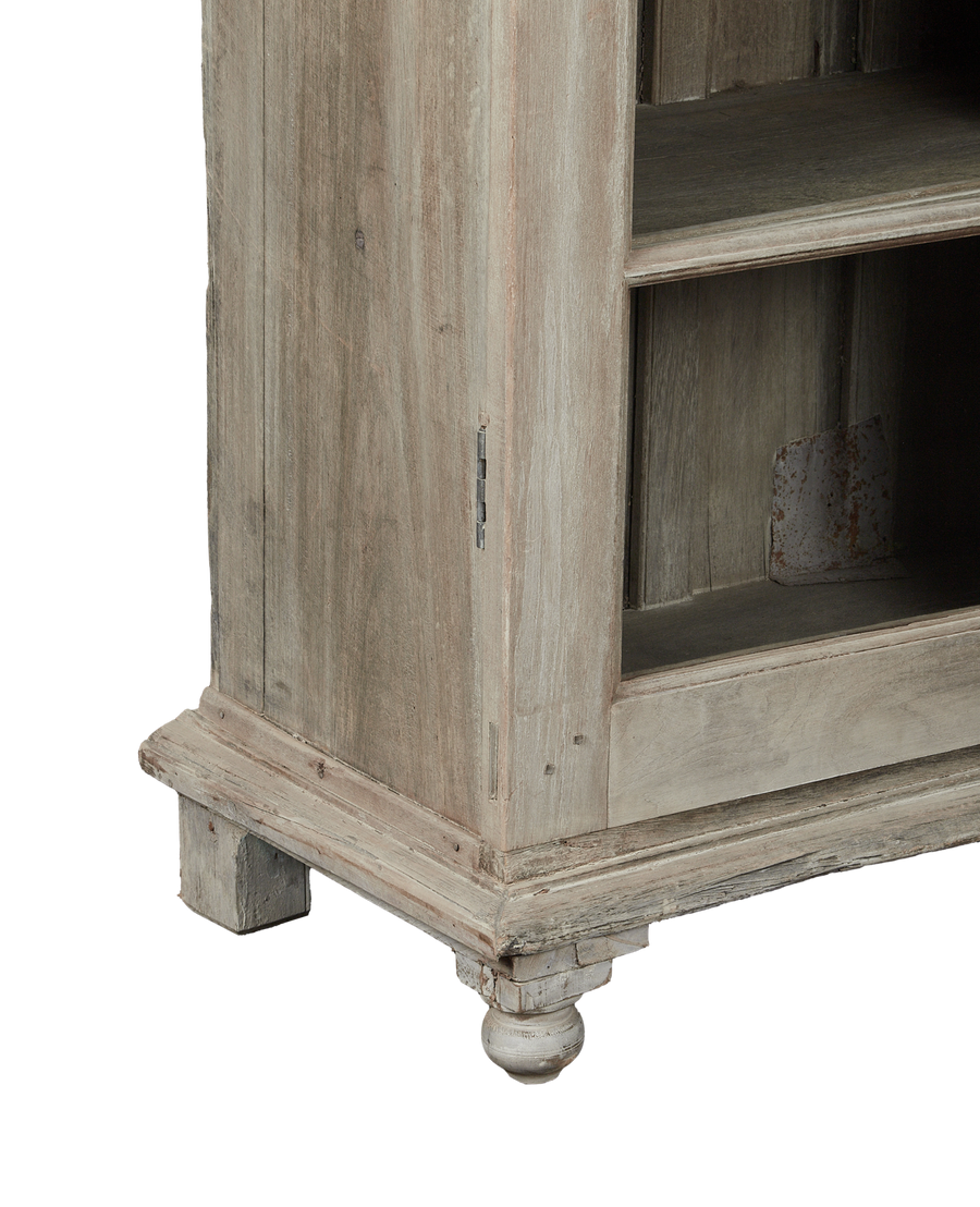 Vintage Wood Cabinet - Bleached from India made of Wood