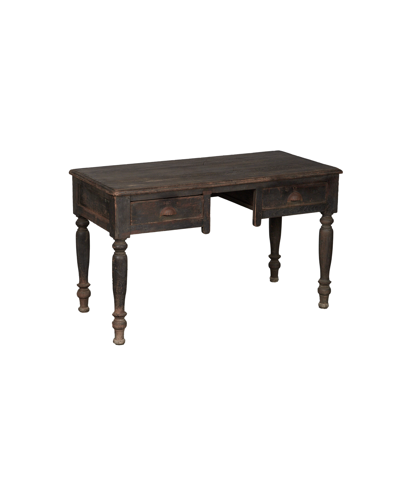 Vintage Wood Desk - Natural from India made of Wood