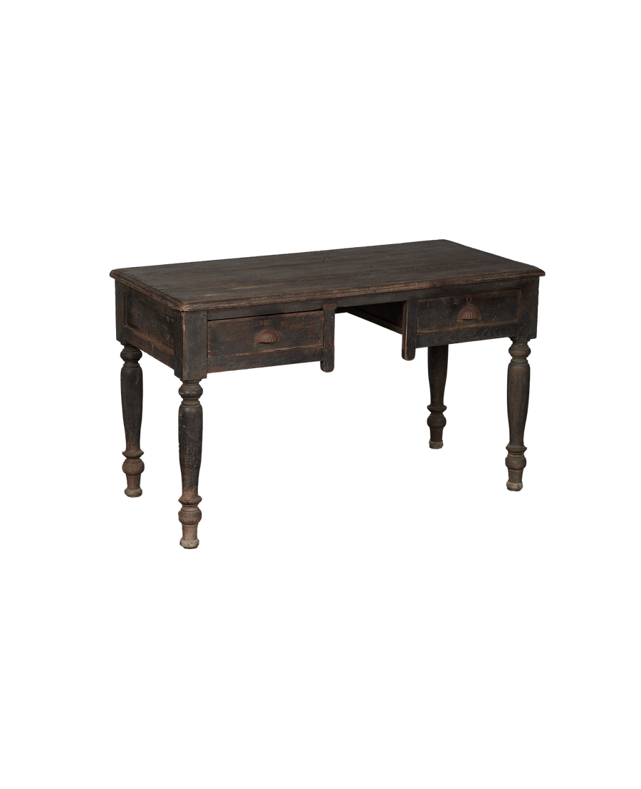 Vintage Wood Desk - Natural from India made of Wood