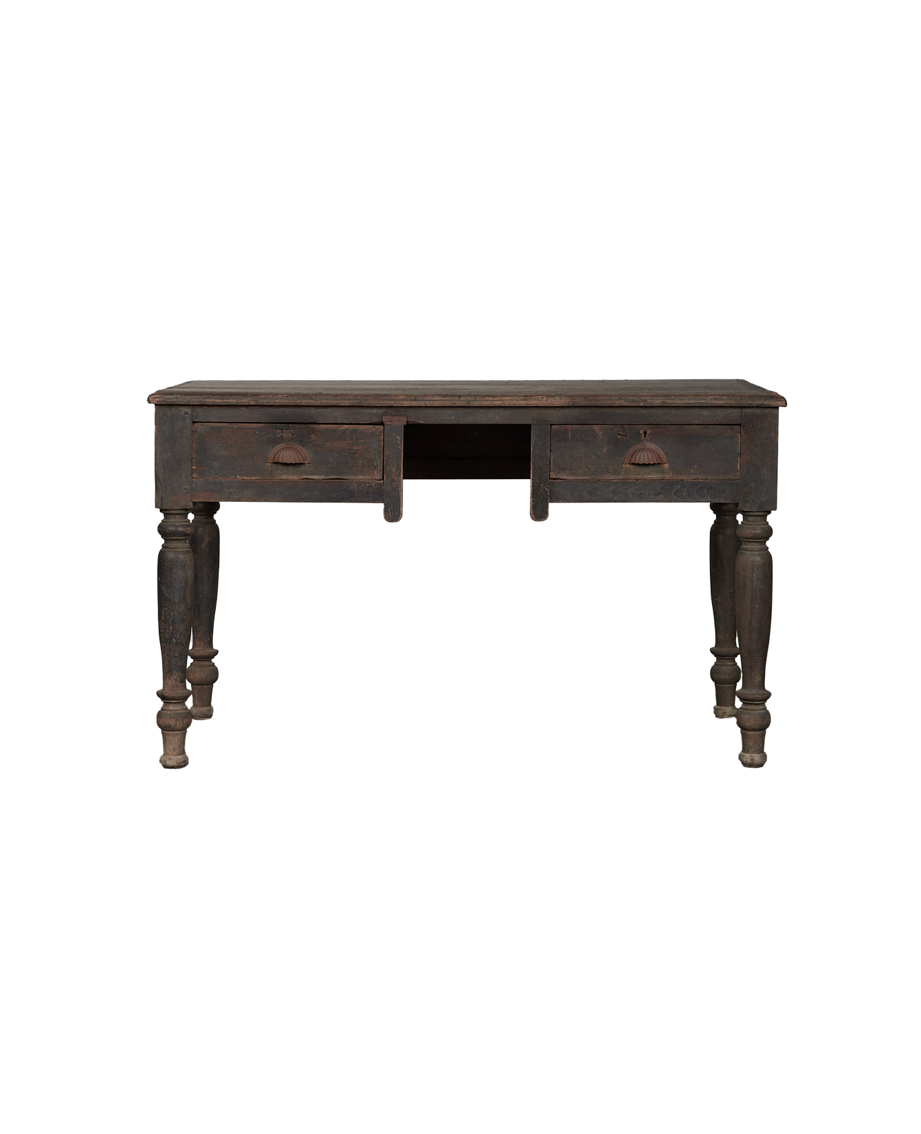 Vintage Wood Desk - Natural from India made of Wood