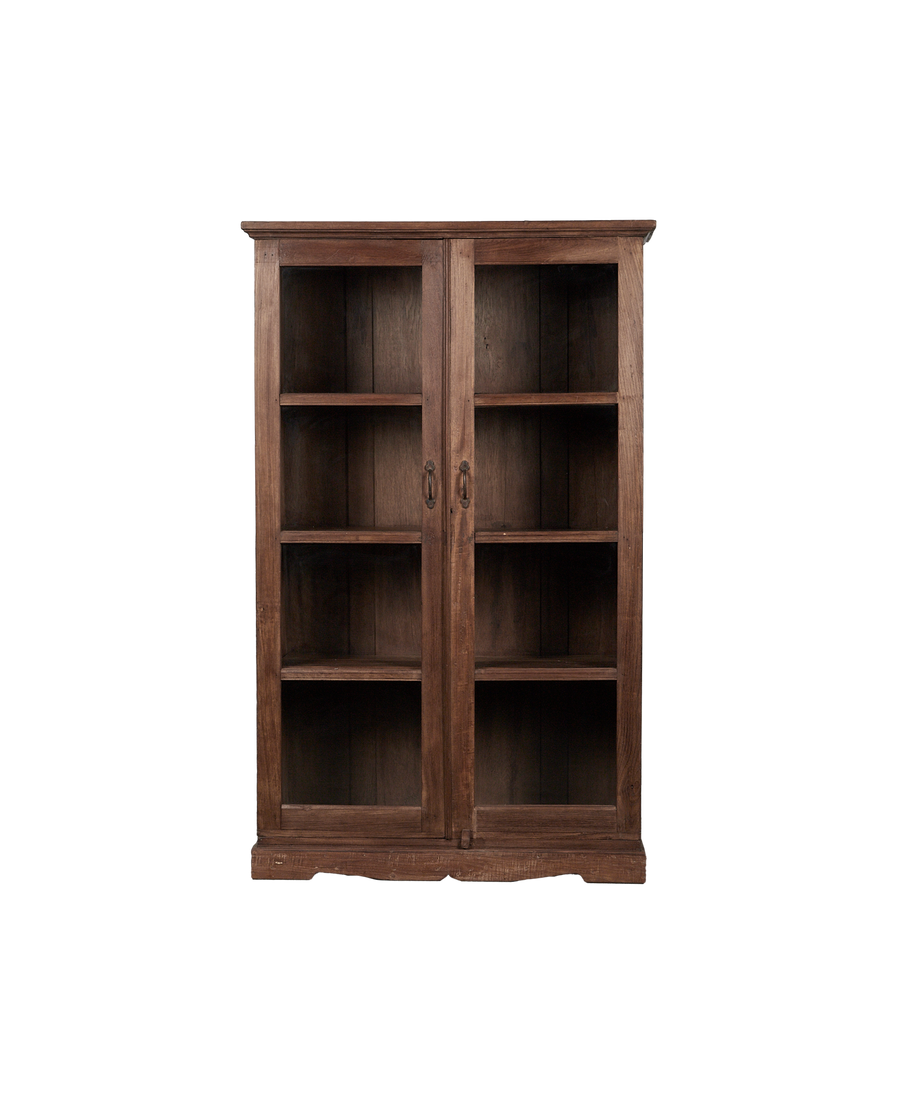 Vintage Wood Cabinet - Natural from India made of Wood