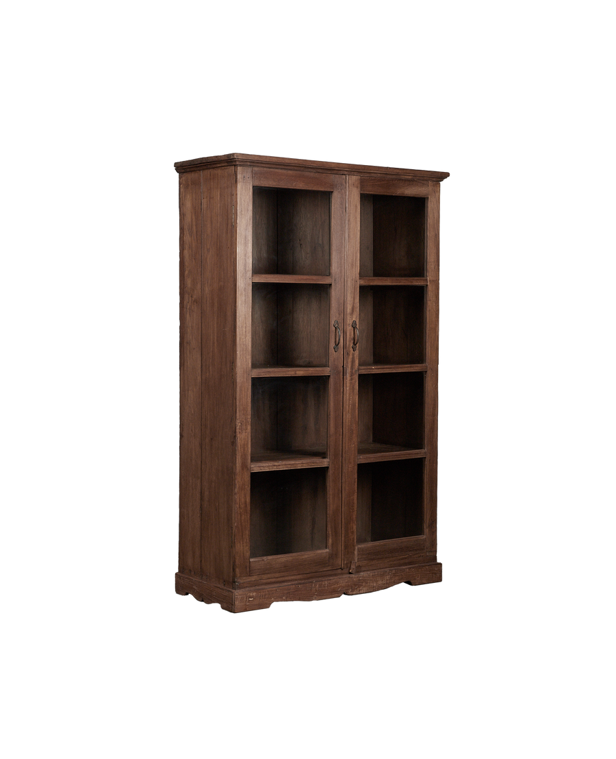 Vintage Wood Cabinet - Natural from India made of Wood